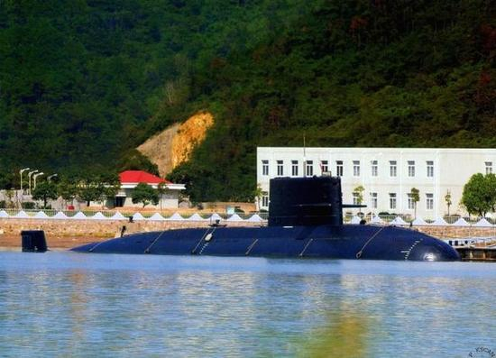 039A型AIP动力潜艇。感谢扫图作者。