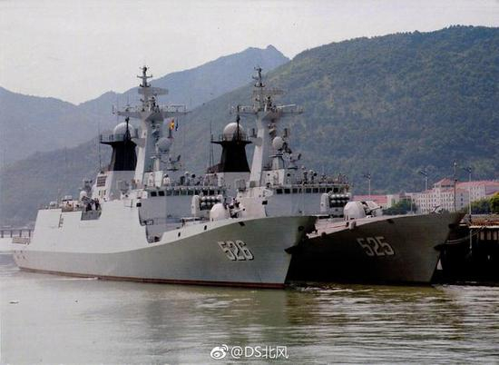连054型这样的战舰都被划入护卫舰支队了。鼎盛yangheng扫图