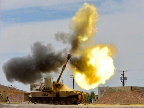 图片：M109A7自行火炮在火力系统上并未升级。