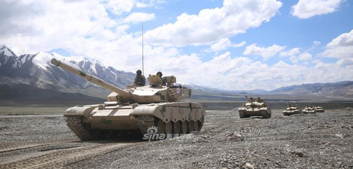 99a坦克高海拔长距离机动行军