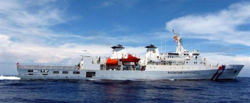 台湾“海巡署”3000吨级宜兰舰。