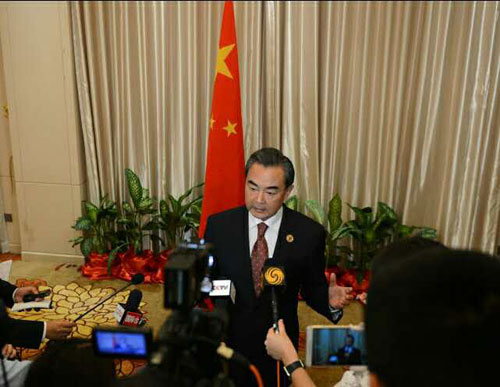 中国外长王毅