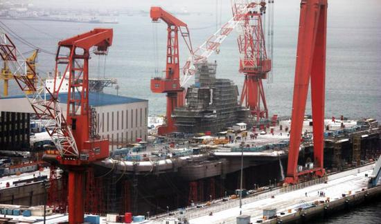 中国第2艘航母基本完工，即将下水