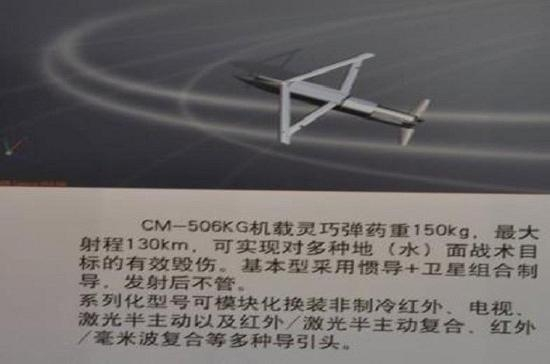 国产CM-50KG小直径制导炸弹也采用了红外成像/毫米波复合制导系统