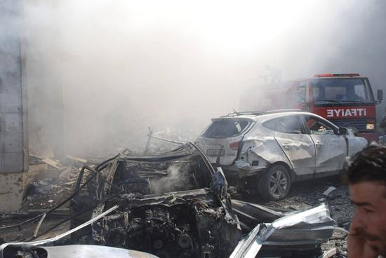 资料图：汽车爆炸袭击