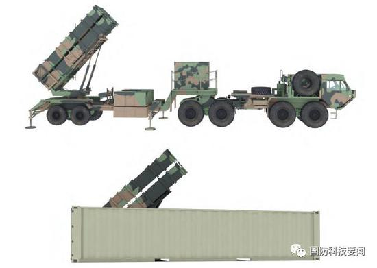 ▲集装箱式发射器概念