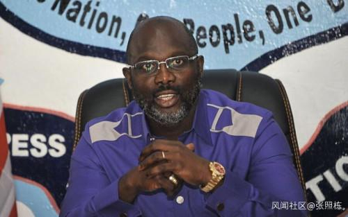 利比里亚总统乔治·维阿 1995年世界足球先生