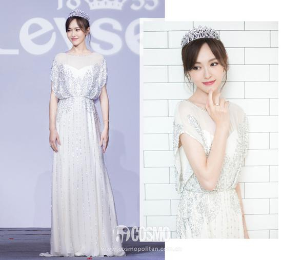 　长裙：Jenny Packham