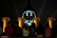 西班牙博物馆穹顶投影蝙蝠侠