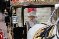 英女王93岁生日阅兵庆典现场