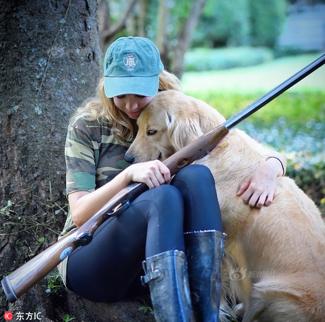 美女兽医:既救死扶伤也爱狩猎