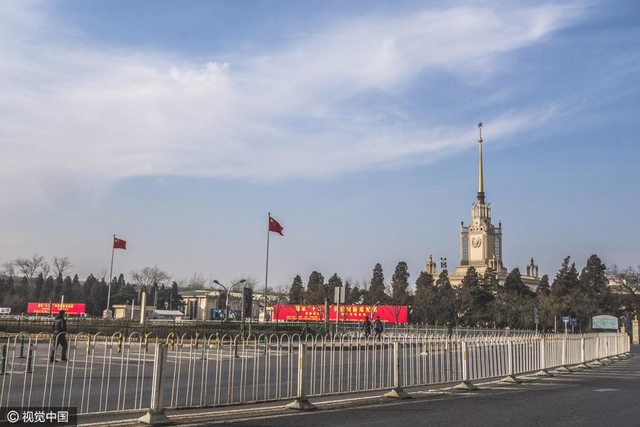北京春节期间变“空城” 交通畅通车辆稀少