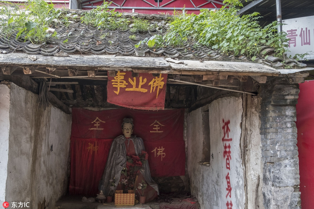 实地探访网红“奶奶庙”:漫山神仙 车神赫然在列