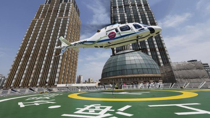上海中心城区首条定制化低空观光航线启航