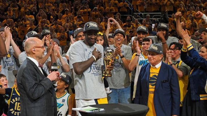 24/25NBA东部决赛G6：西亚卡姆当选东决MVP