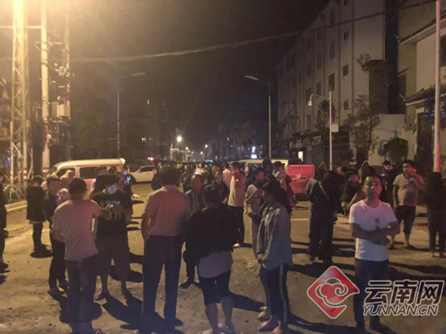 云南玉溪市通海县发生5.0级地震