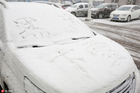 黑龙江黑河降雪 秒入冰河世纪