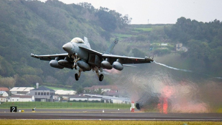 美军机大量部署葡萄牙拉日什空军基地