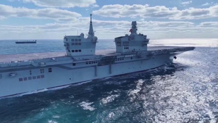 海军四川舰顺利完成首次航行试验