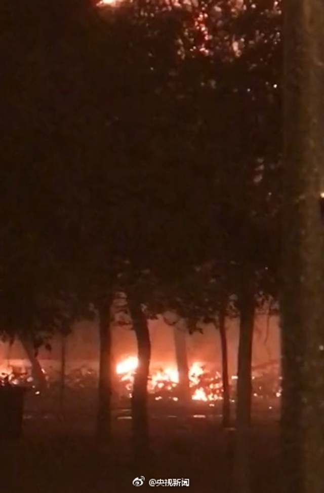 天津中医药大学宿舍起火