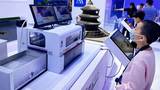 第二十七届中国北京国际科技产业博览会 3D打印鞋、祈年殿亮相