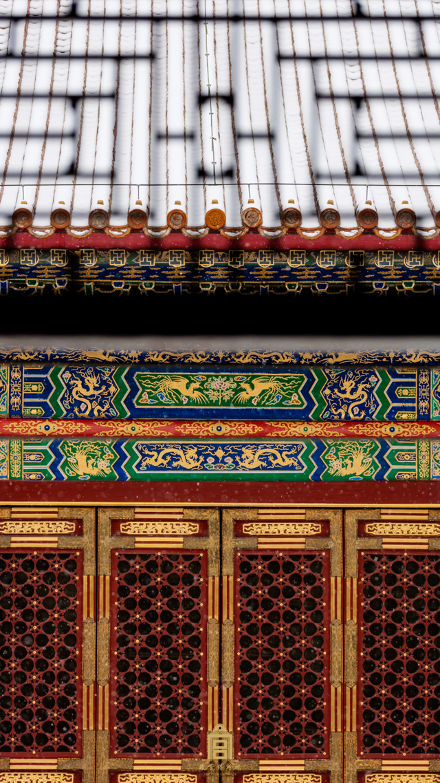 北京飘雪 故宫现绝美雪景