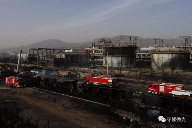 张家口化工厂爆炸现场直击