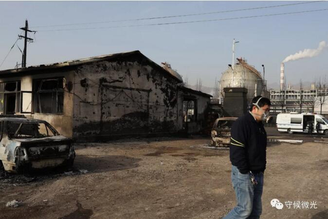 张家口化工厂爆炸现场直击