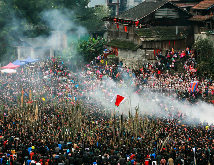 “月度优秀奖”《苗家芦笙会》摄影：@赤脚担鞋_137