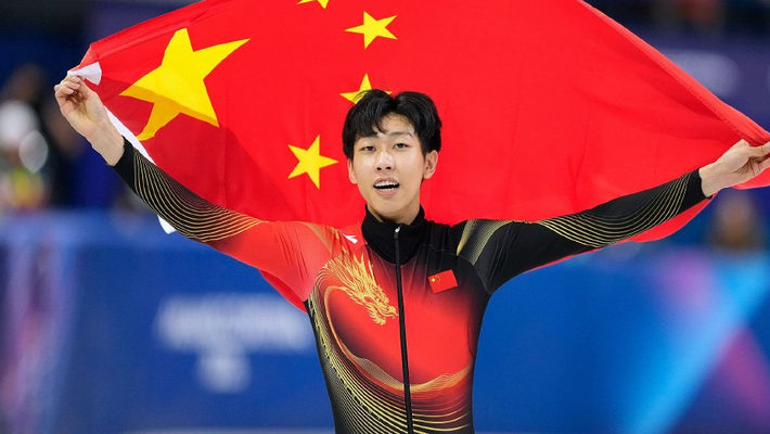 短道速滑男子1000米决赛：孙龙摘银