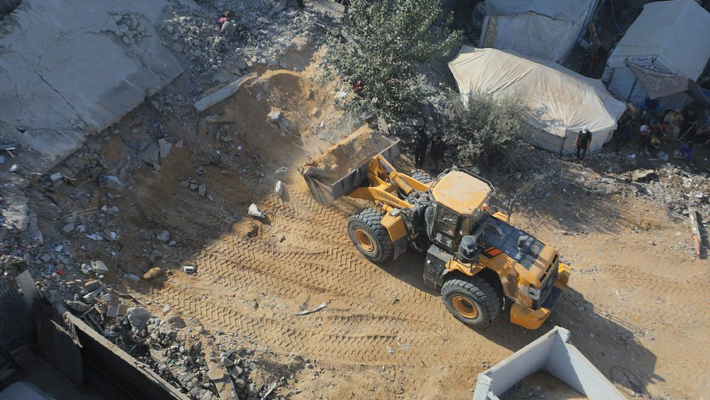 哈马斯扩大搜寻以方被扣押人员遗体