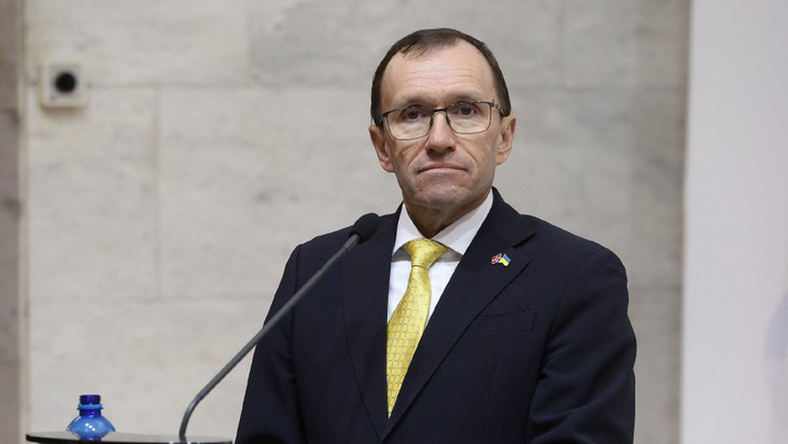 挪威外交部长访问乌克兰基辅