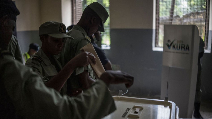 坦桑尼亚大选开始投票