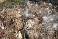 广西柳州寨火 20栋木楼损毁