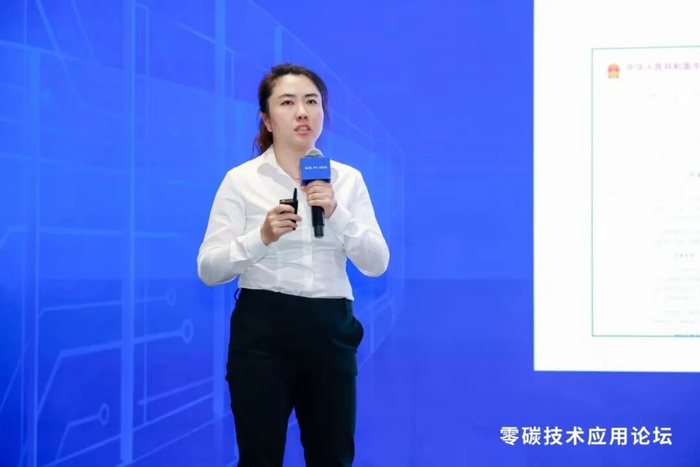 图：国网上海能源互联网研究院有限公司电网柔性互联事业部副主任、教授级高工左娟