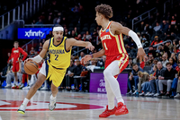 老鹰击退步行者 麦科勒姆23+8+7 丹尼尔斯22+9 西亚卡姆26+9