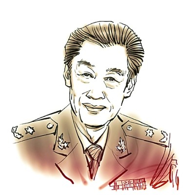  王永志人物素描郭红松绘