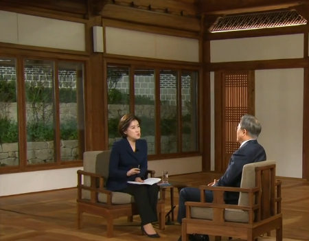 访谈现场（韩国KBS电视台）