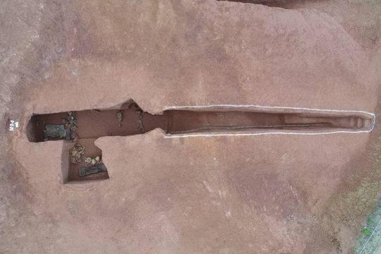 五根松M94墓葬航拍