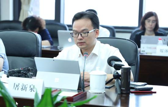 对外经贸大学中国WTO研究院院长 屠新泉&nbsp; 国是直通车 李颖 摄