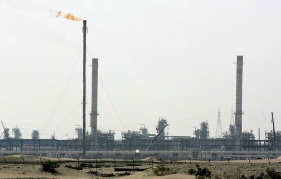  △哈卜尚天然气设施（资料图）