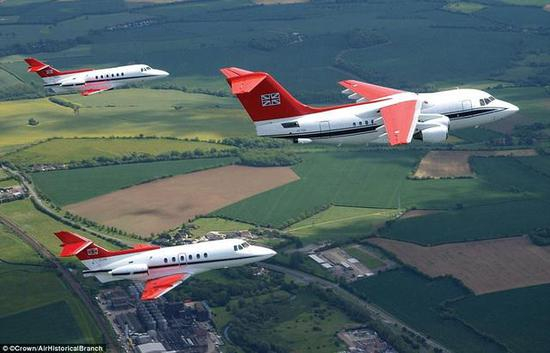 图片：BAE146和BAE125专机