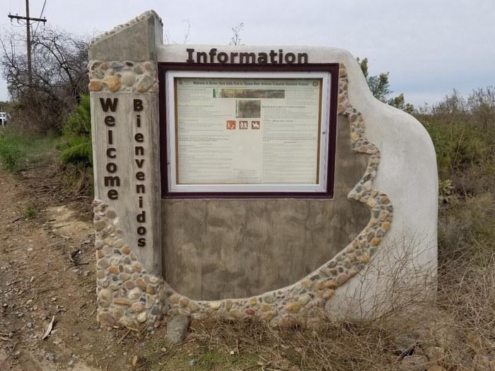 （加州在边境地区开发的公园。傅毓涛摄。）