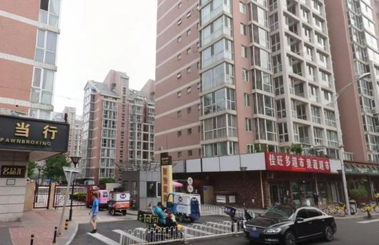 黄女士抵京后入住的新怡家园小区