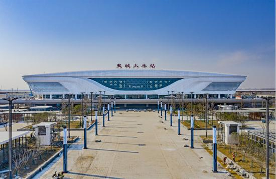 图说：盐城大丰站 单培泉/摄