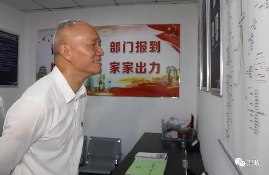 　察看中关村街道精细化管理任务清单思维导图