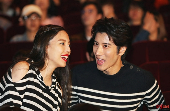 王力宏与妻子李靓蕾