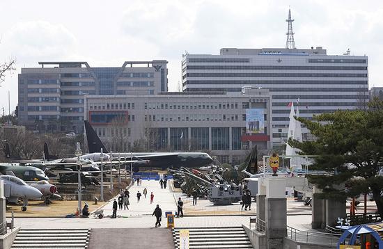 韩国国防部大楼外景（资料图）