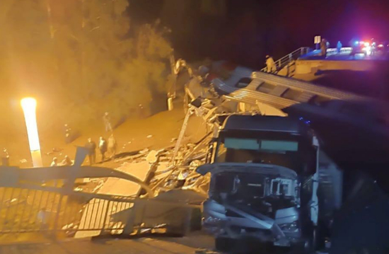 △布良斯克州公路桥梁因爆炸坍塌