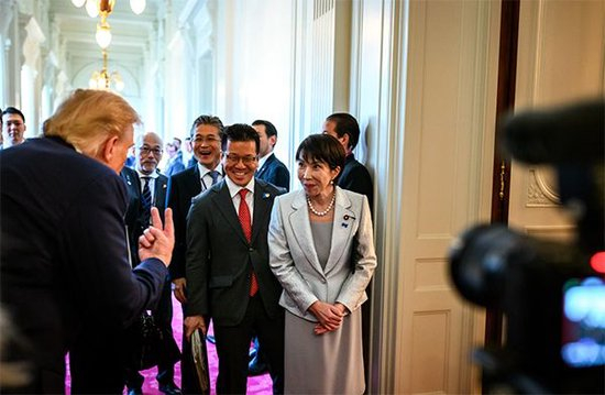 2025年10月，美国总统特朗普与日本首相高市早苗举行双边会晤。 白宫网站